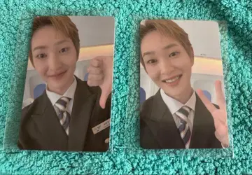 온유 트레이딩 카드 2장 세트