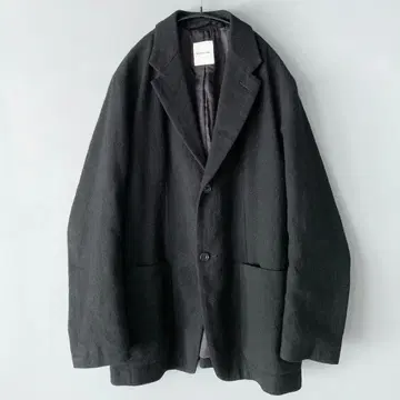 SAGE DE CRET 23AW 울 린넨 자켓 사쥬데크레 블랙