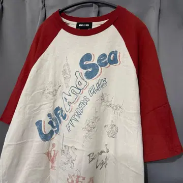 LYFT WIND AND SEA 콜라보 t셔츠