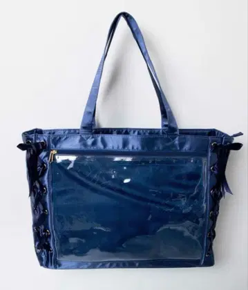 [ 미사용 ] wego 레이스업 이타백 S 새틴 네이비