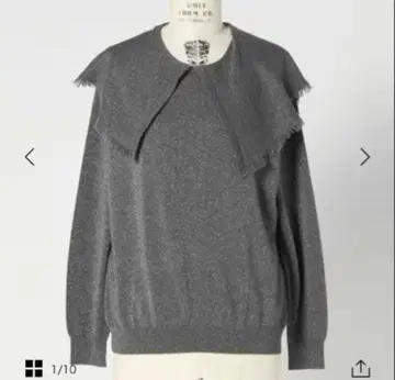 드로어 2025 12G 숄카라 니트