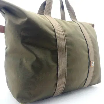 dunhill 나일론 카키 트래블 백 로고 플레이트