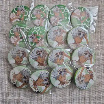 니시나 카즈키 캔뱃지 16개