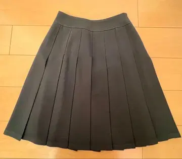 M'S GRACY 블랙 플리츠 스커트 사이즈 36