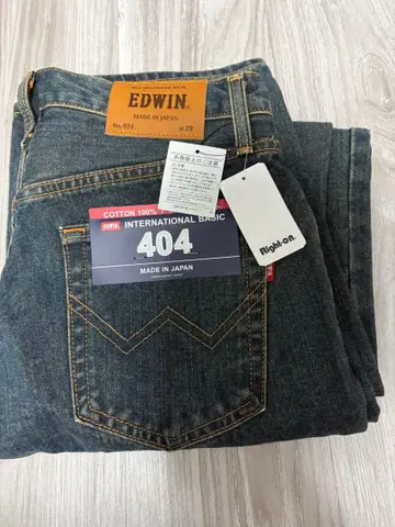EDWIN 에드윈 404 w29 No.404 청바지 데님