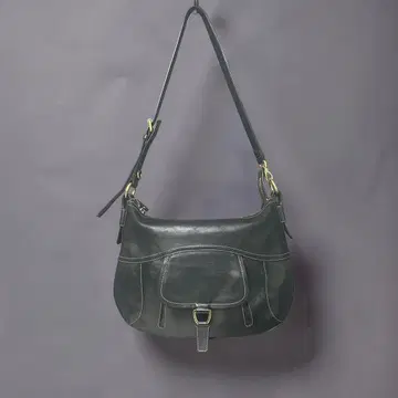 00s archive leather shoulder bag y2k