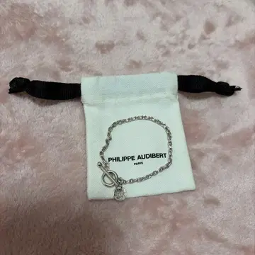 PHILIPPE AUDIBERT 실버 체인 팔찌
