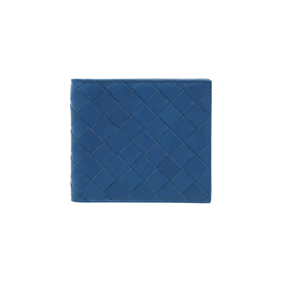 宝缇嘉 (Bottega Veneta) Intrecciato 翻盖短款钱包