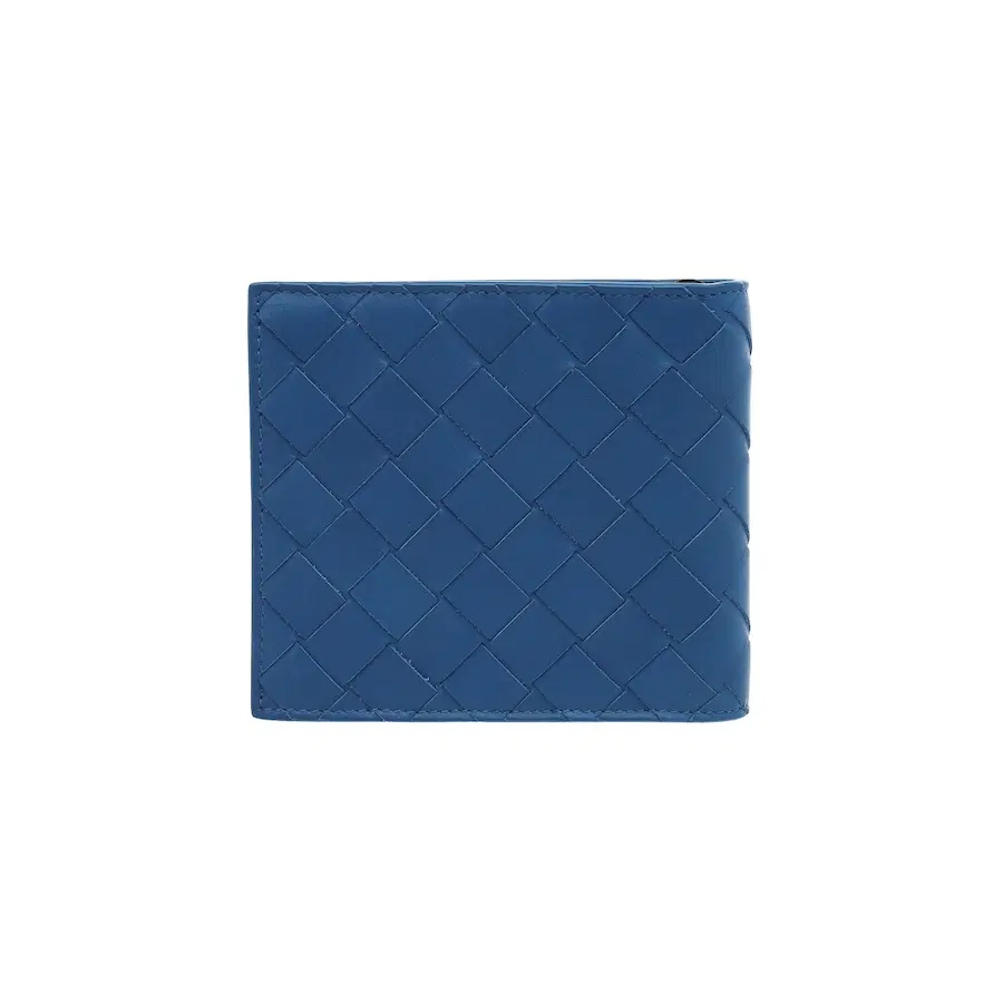 宝缇嘉 (Bottega Veneta) Intrecciato 翻盖短款钱包