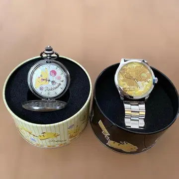 포켓몬스터 피카츄 회중시계와 손목시계