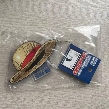 ONE PIECE 큰 아크릴 키링 루피의 밀짚모자