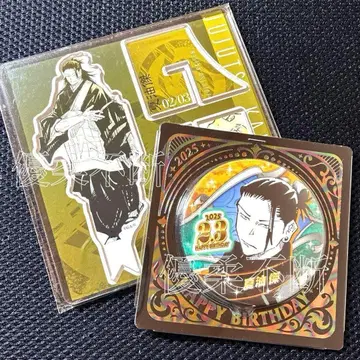 주술회전 게토 스구루 캔뱃지 생일 아크릴 'X' 피규어-with-