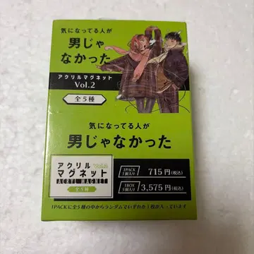 신경 쓰이는 사람이 남자가 아니었다 아야 미즈키 아크릴 마그넷 BOX