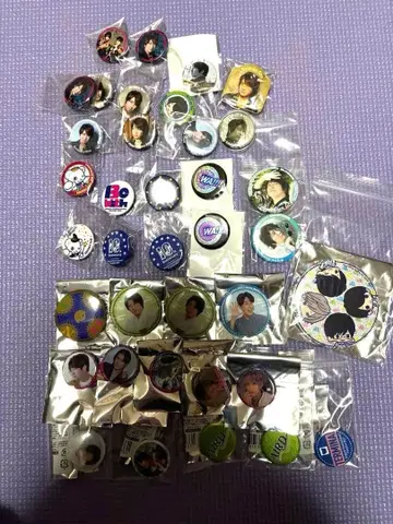 오레파라 캔뱃지 묶음 판매 54개