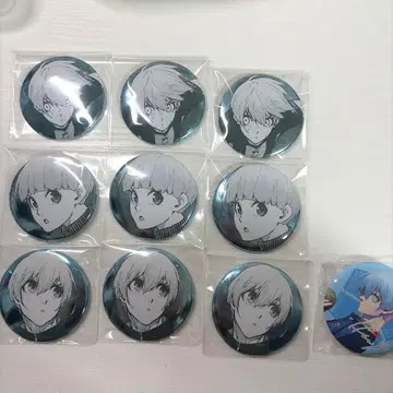 효리 양 블루 록 전 캔뱃지