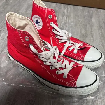 CONVERSE 레드 스니커즈 US 8