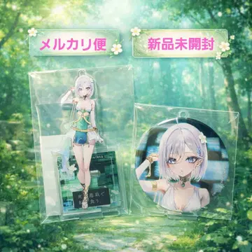 제비뽑기당 사망유희로 밥을 먹는다 엘프 아크릴 스탠드 캔뱃지