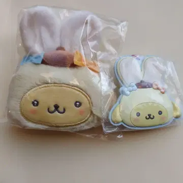 산리오 시크릿 미니 파우치 참 거울 러버 폼폼푸딩