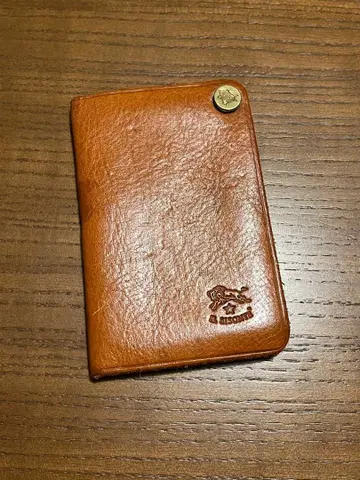 일비종떼 천연 가죽 카드 케이스 이탈리아제