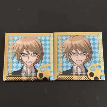 단간론파 15주년 기념전 스퀘어 캔뱃지 희로애락 컬렉션 토가미 뱌쿠야