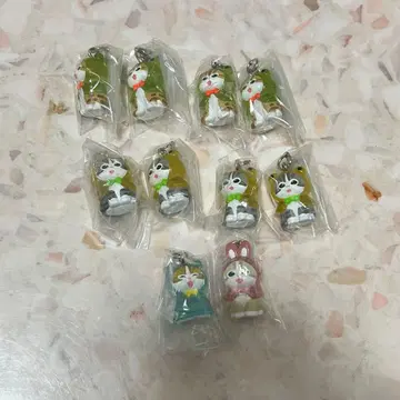 모프 샌드 메지루시 액세서리 개구리냥A B 토끼냥 레인코트A