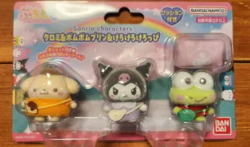 산리오 쁘띠토모 쿠로미 & 폼폼푸딩 & 케로케로케로피