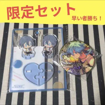 앙스타 니키 중국 봉제 인형 아크릴 스탠드 시광 캔뱃지 오피스 10주년