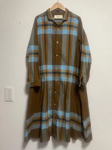 [ 새상품급 ] BEAMS BOY 빔즈 보이 빅 타탄 원피스