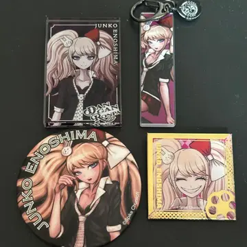 단간론파 15주년 기념전 4점 세트 에노시마 쥰코