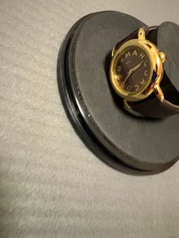 MARC BY MARC JACOBS 아날로그 시계 골드/브라운 새상품급