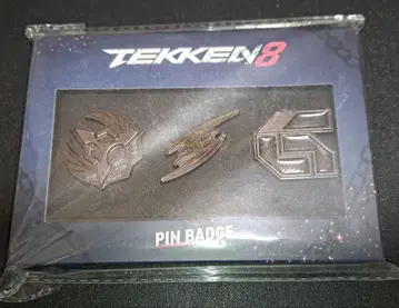 미개봉 철권8 특장판 한정판 핀 블레이드 핀 배지