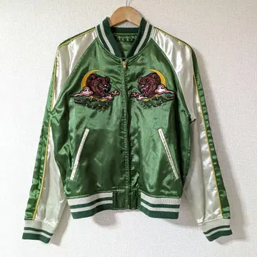 레어 사무라이전대 신켄저 타니 치아키 착용 반다이제 자켓 스카잔 자수