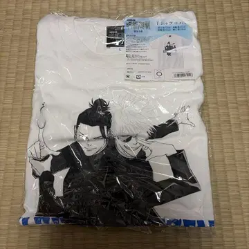 극장판 총집편 주술회전 회옥옥절 T셔츠 고죠 사토루 게토 스구루