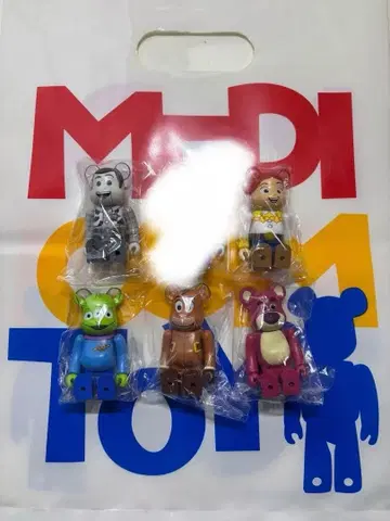 베어브릭 토이스토리 시크릿 5체 세트