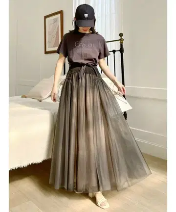 새상품급 스나이델 [ Chacott ] Sustainable 샤샤 스커트