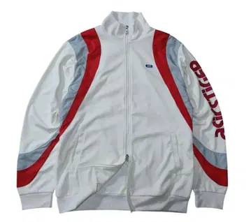 아식스 타이거 트랙 자켓 나일론 소재 절개 빈티지 M