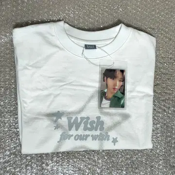 NCT WISH 티셔츠 재희 트레이딩 카드 포함