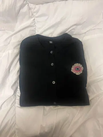 [정품] 눈꽃 와펜 가디건 히구치 유코