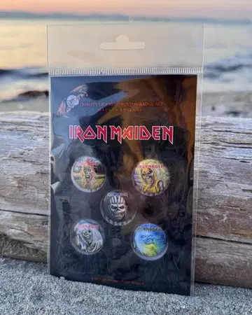 IRON MAIDEN / 핀 배지 세트 5개입