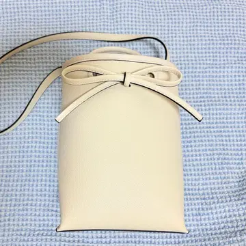 FRAY I.D 프레이 아이디 리본 백 화이트