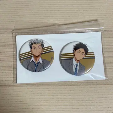 하이큐 세컨드 시즌 원화전 스카이트리 캔뱃지 보쿠토&아카아시