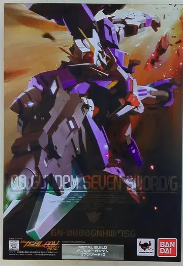 반다이 메탈빌드 더블오 건담 세븐 소드/G