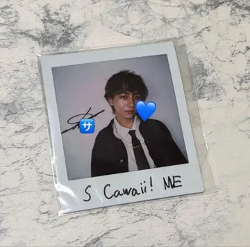 겐지부 나가노 료타 친필 사인 폴라로이드