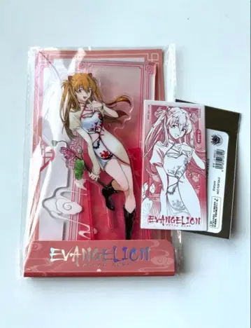 에반게리온 아크릴 스탠드 아스카 중국 한정판 책갈피 포함