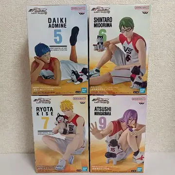 쿠로코의 농구 피규어 아오미네 미도리마 키세 무라사키바라