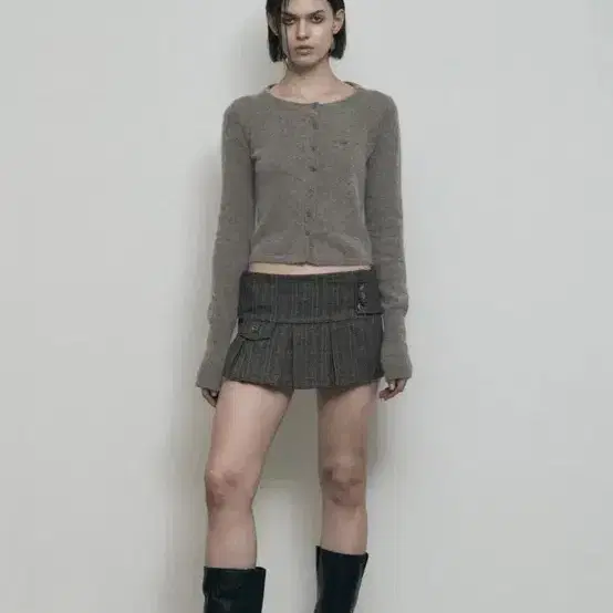 bohemian seoul PLEATED WRAP SKIRT Mサイズ Bohemian Seoul Needle SkirtM | Bunjang Global