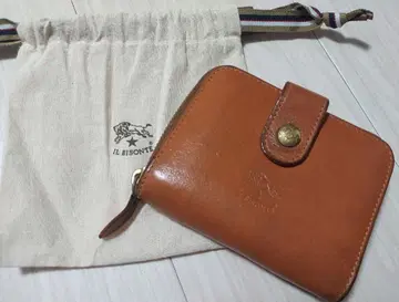 IL BISONTE 접이식 지갑 브라운