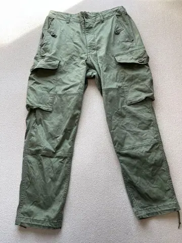 BEAMS PLUS 별주 sagedecret 카고 팬츠 카키 올리브 계열