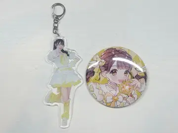 iLife! 후쿠마루 우사 캔뱃지 아크릴 키링