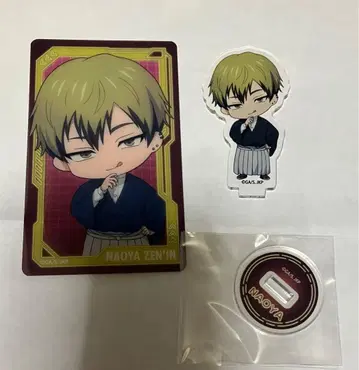 주술회전 젠인 나오야 점페스 점프 페스타 클리어 카드 아크릴 스탠드